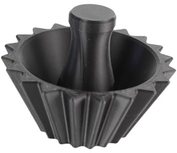 DimyFew Cono de Filtro de Café de Goteo Manual, Sofá de Café Reutilizable con Diseño de Origami, Negro, Individual