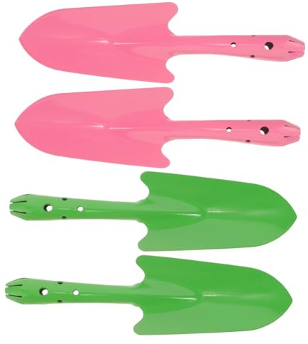 TOYANDONA 4pezzi Vanghe Per Giardinaggio in Ferro Attrezzi Manuali Per Scavare e Piantare Da Giardino Funzionali e Resistenti Per Uso Multiuso