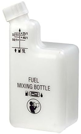 1L 2 Strokes Engine Mixing Bottle Accurate Fuels Oil Blending Tool with Multiple Ratio Scale for Landscaping Equipment