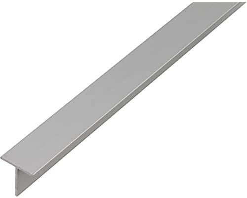Alberts 471866 Profilé en T | aluminium, anodisé, couleur argent | 1000 x 35 x 35 mm