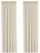 H.Versailtex Pencil Pleat Blackout Window Curtains for Room Darkening & Privacy Protected Decorative Window Treatments Drapery for Living Room - Beige, 90 Width x 72 Drop