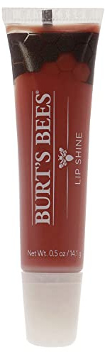Burt's Bees Lip Shine, Peachy, 0.5 Oz