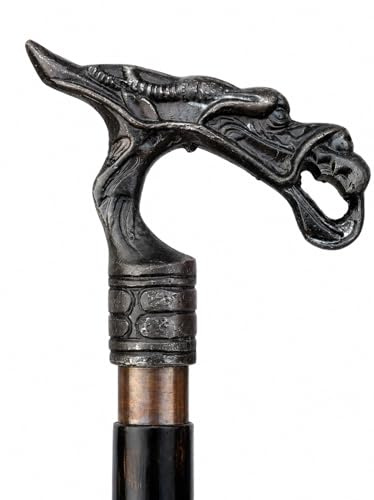 Griff antik Messing Dragon Gehstock Designer Vintage Gehstöcke