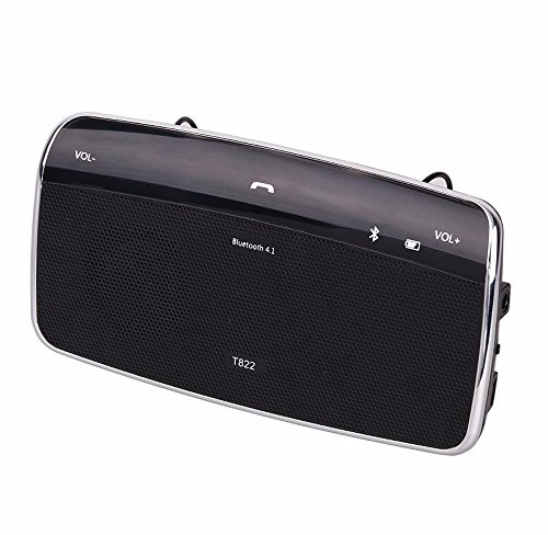 Polarlander automobile cellulari Bluetooth vivavoce accendisigari con doppia connessione vivavoce Bluetooth Car kit altoparlante per iPhone smartphone
