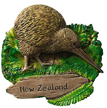 Muyu Magnet 3D Kiwi-Vogel-Kühlschrankmagnet, Neuseeland, Reise-Aufkleber, Souvenir für Zuhause und als Küchendekoration