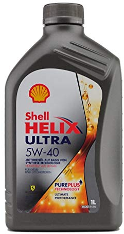 Helix Ultra Shell 5W40 Motoröl 1L Norm 50200 50500 Öl Pure Plus Technology