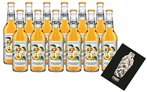 Elephant Bay ICE TEA Eistee Peach Set - 12x Elephant Bay Peach je 330ml inkl. Pfand - MEHRWEG
