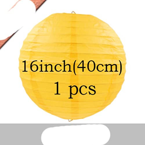 1 STÜCKE 16 Zoll große runde Papierlaterne Hochzeit und Party Hausgartendekorationen China Lampion 40cm