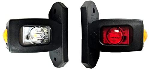MelTruck® 2x LED Umrissleuchte Begrenzungsleuchte E9 für LKW PKW Anhänger 12V 24V SET
