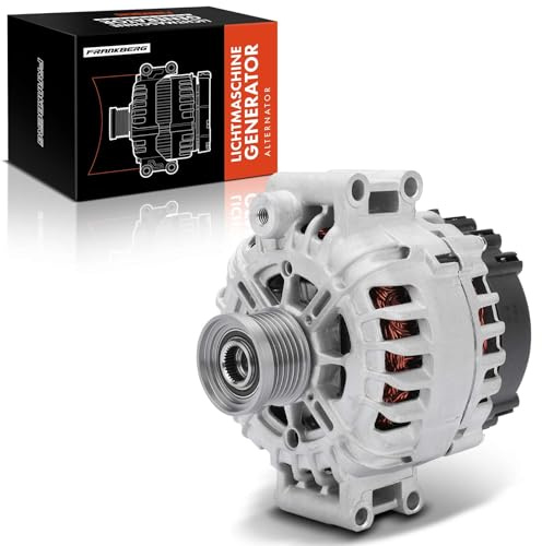 Frankberg Lichtmaschine Generator 170A Kompatibel mit D3 E90 2.0 2006-2013 3er E90 318 320 323 325 2005-2011 5er E60 520 523 525 530 2005-2010 Replace# 12317521178