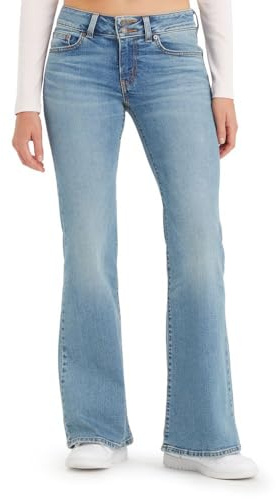 Levi's Women's Superlow Flare Jean, (New) The Big Idea 24 Regular