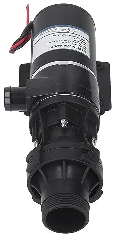 12V Self-Priming Macerator Waste, High Performance,Low Noise, RV Marine, Industrial Use, Suitable for Equipment Sewage, Agricultural Breeding Irrigation, Domestic