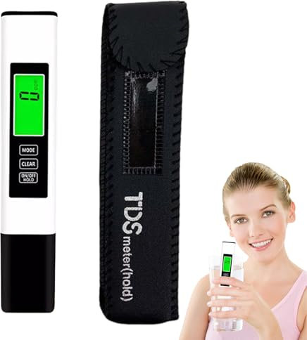 TDS -Messgerät Digital Wassertester, Trinkwasser -Testkit - Genauer Smart Professional Water Tester - Tragbare Pool -Testprodukte für Aquarium Farming Fish Tank