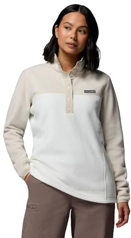 Columbia Benton Springs 1/2 Snap Pull Over II, Felpa in Pile Donna