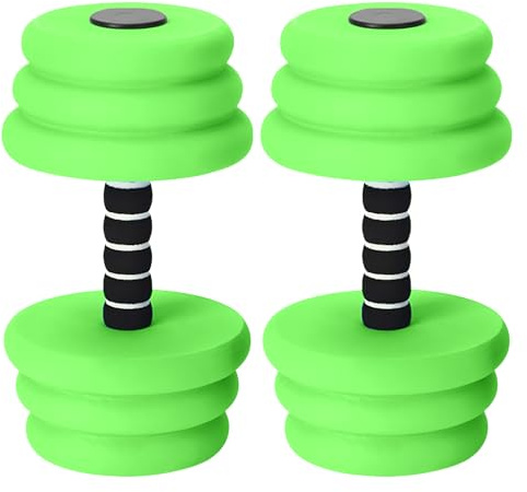 Vattenhantlar | 30 cm flytande hantel | EVA motstånd träning lätt skumdesign aqua aerobics utrustning för seniorer vuxna barn kvinnor män pool fitness recovery träning