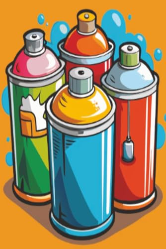 Spray & Slay: Neon Graffiti Paint Cans for Street Art Lovers