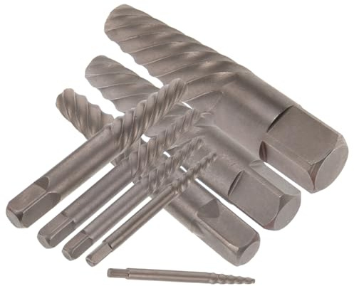 Kisangel Kit Di Estrattori Bulloni Viti Spanate Strumento Di Rimozione Viti Danneggiate Utensile Per Riparazioni Domestiche e Professionale