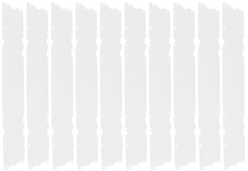 WEKADRIN 10pcs Plastic Anti-cat Thorn Mats, Portable Cat Deterrent Scat Pads with Spikes for Outdoor Garden and Indoor Use
