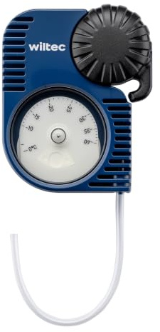 Wiltec Frostschutzprüfer 130 x 100 x 40 mm aus Kunststoff, Kühlmitteltester 0 bis -40 °C, Kühlwasser Messgerät für Ethylenglykol