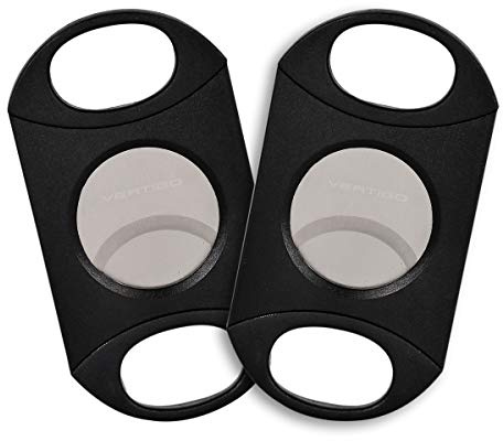 Vertigo Big Daddy Cigar Cutter 80 Ring - 2 Pack with Free Cutter