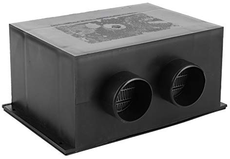 Chauffage de Voiture 12V 600W Chauffage d'hiver Portable Universel à 2 Trous Dégivreur de Voiture Chauffage Rapide Dégivrage Silencieux