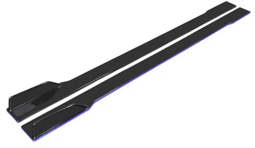 BSWNSJZT Auto Seitenschweller für VW Golf 6 Sport 2008-2012, Auto Karosserie Styling Seitenschweller Splitter Lippenflügel Diffusor Wippen Splitter,2m Blue