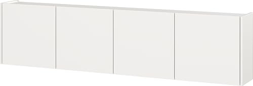 Germania Mehrzweckschrank 1018-84 GW-Piana, in Weiß, mit Türdämpfung, 183 x 45 x 25 cm (BxHxT)
