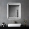 MYGIIVOVO Miroir Mural de Salle de Bain avec éclairage, Miroir avec lumière LED, Interrupteur Tactile et 3 Couleurs à intensité Variable (45 x 60 cm)