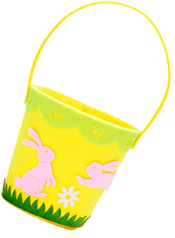 TOPBATHY Cestas Portátiles Para Frescos Cestas De Tela No Tejida Contenedor De Soporte De Pascua