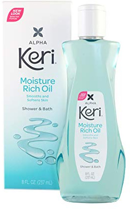Kericure Keri Shower and Bath Oil, 8 Ounce