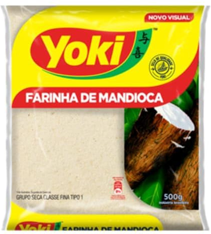 Yoki - Harina de tapioca cruda, 500 g