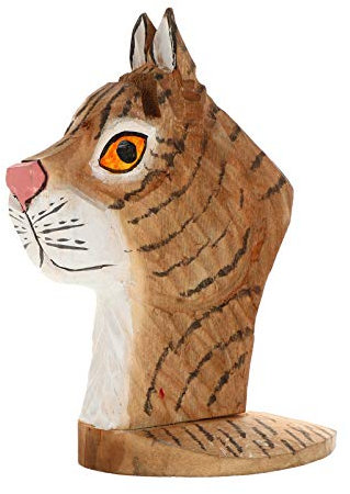 BESPORTBLE Brillenhalter Leopard Holz Tier Brillenhalter Holz Schnitz Brillen Brillenständer Sonnenbrillen Display Rack Gepardenform Brillenhalter für Home Office Schreibtisch Dekor