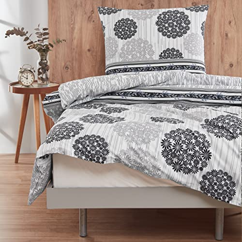 Bettwäsche Bettgarnitur Bettbezug Baumwolle 135x200 155x220 200x200 200x220 Modern