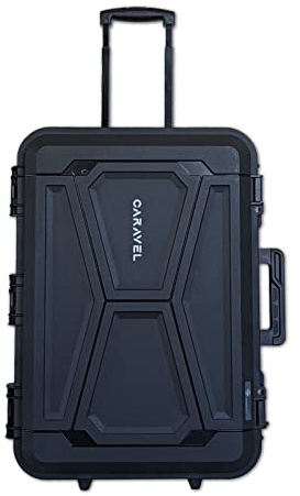 Sanelli Ambrogio 5092.000 Valise avec ensemble de couteaux et accessoires de cuisine, plastique, noir