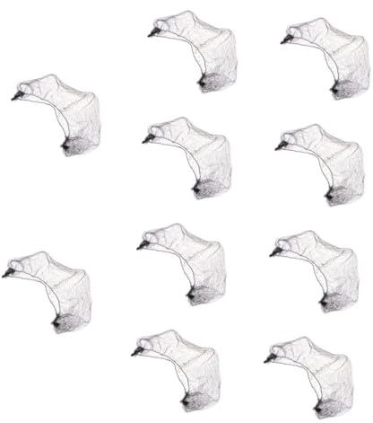 DOITOOL 10 Sets Elastisches Netz-haarnetz Haarnetz Zum Kochen Unsichtbare Haarnetze Für Die Küche 100 Stück * 10