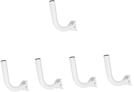 JECOMPRIS 5pcs Pole Mount Bracket Antenna Pole Outdoor Antenna Mounting Mounting Signal Coverage