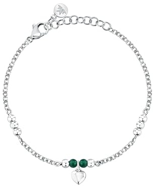 Morellato damarmband i stål med hjärta, TALISMANII kollektion, mors dag – SAIX24, Legerat stål