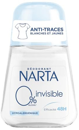 Narta Femme Déodorant Bille Invisible 0% 50 ml