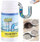 Powerful Sink and Drain Cleaner,Sink and Drain Cleaner Powder,Powerful Drain Blockage Cleaner,Powerful Pipe Dredging Agent for Kitchen Bathroom Toilet Shower,Effectively Drain Cleaners and Unblockers