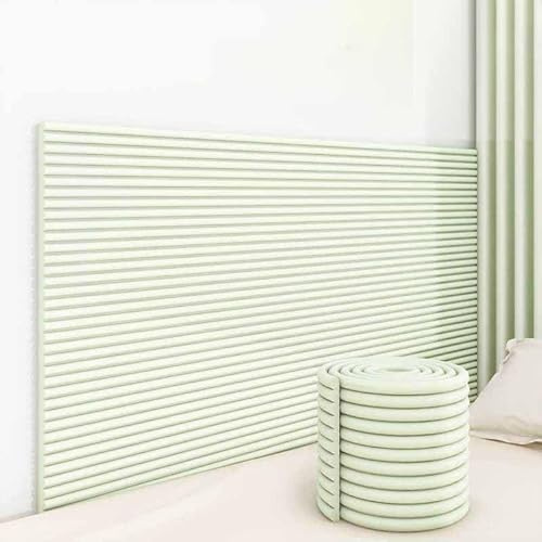 YWQJL Wandpaneele Gepolstert Kinderzimmer Wand 2m Wandkissen Selbstklebend Kinderzimmer Wall Panels Paneele Wand Selbstklebend Wandschutz Schlafzimmer Wandschutz Bett Wandpolster(07)