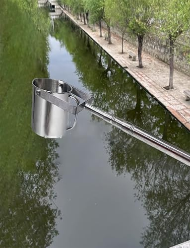 Muestreador de agua portátil con poste extensible, ideal para pruebas de piscina, laboratorio, fábrica y análisis de campo