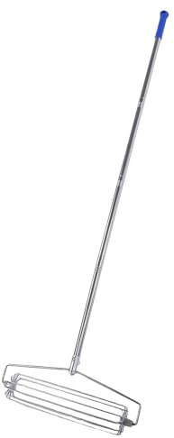 Haofy Rastrello Antipulci di Sabbia, Attrezzo da Spiaggia, Design Efficiente del Rullo, Impugnatura Ergonomica, Costruzione Robusta, di Bloccaggio Sicuro, 4,5 Piedi, 1214 G, per Adulti, per Pulire