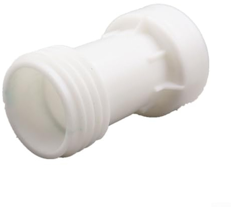 IBC Vanne de sortie de réservoir avec tube d'extension, robinet à boisseau sphérique en plastique PP noir pour réservoir d'eau et collecte d'eau de pluie