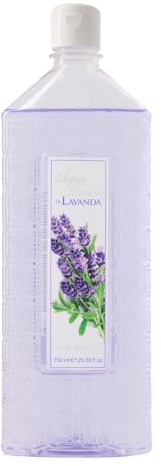 AGUA FRESCA DE RUY - Lavanda 750 ml, Perfume Unisex, Colonia Hombre y Mujer, Eau de Toilette Masculina y Femenina, Aroma Ambarado Aromático, Fragancia Suave y de Larga Duración