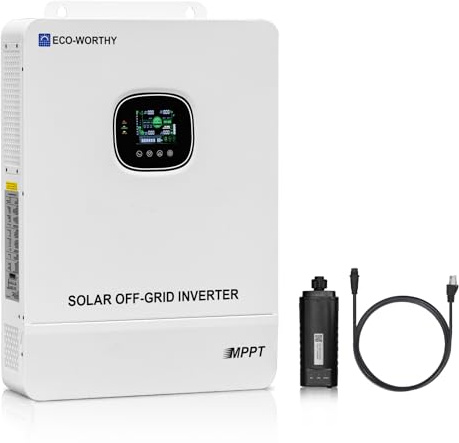 ECO-WORTHY 10kW Hybrid Wechselrichter Reine Sinus Welle 48V DC auf AC