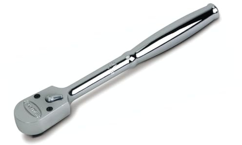 Williams JHWS-52EHA 1/2-Inch Drive Enclosed Head Ratchet with Chrome Finish, Single Pawl Ratchet Design, 36 Tooth Gear Engagement - 10-1/4 Inches