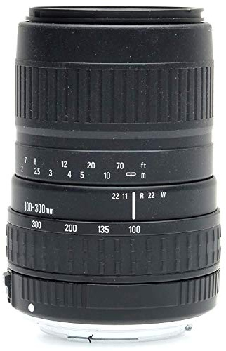 Sigma 100-300 mm / 4,5-5,6 Autofokus-Zoom-Objektiv für Canon-Spiegelreflexkameras