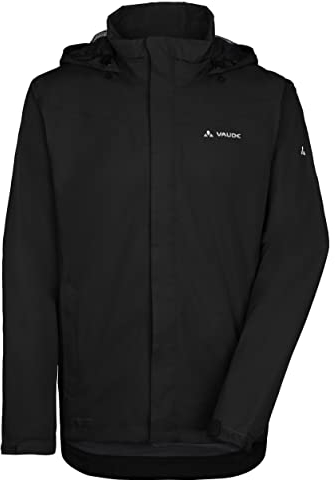 VAUDE Men's Escape Bike Light Jacket Veste de Pluie pour Le vélo Homme Black FR : L (Taille Fabricant : L)