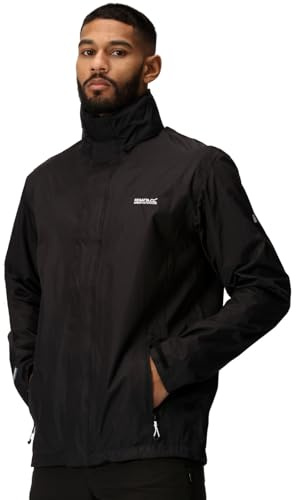 Regatta Mens Matt Lightweight Jacket - Black - L