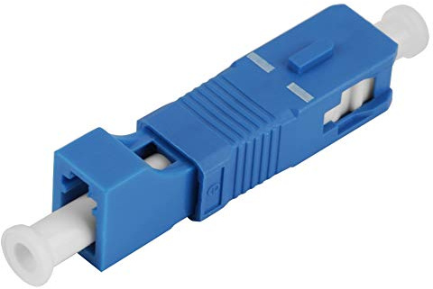 BWLZSP Fiche Adaptateur Fibre Optique, Prise LC Convertisseur Adaptateur Optique Hybride Fibre Optique monomode Convertisseur Fibre Optique monomode pour Communication numérique